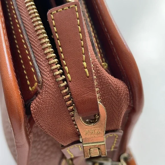Dooney and Bourke Brown Vintage Crossbody Bag